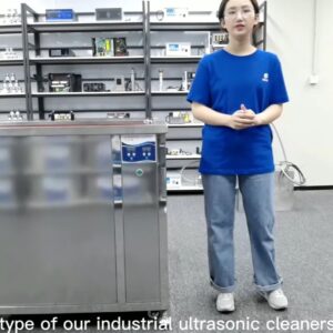 Ultrasonic cleaning demonstration  Industrial Ultrasonic Cleaner