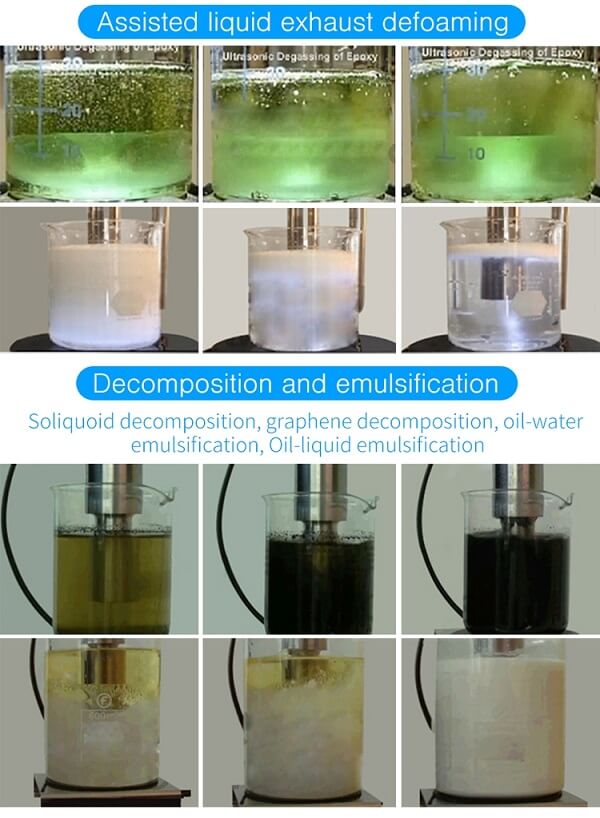 Ultrasonic rod application