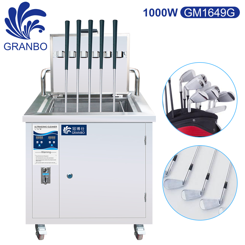 Bring fresh experience to your golf club, professional ultrasonic cleaner and operation method guide